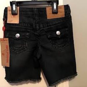 True Religion Bottoms - True Religion cut off Shorts (little boys) True Religion Bottoms - True Religion cut off Shorts (little boys)